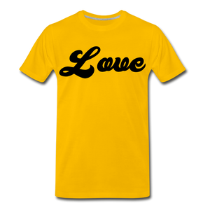 Black Love - sun yellow