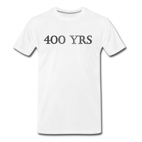 400 YRS - white